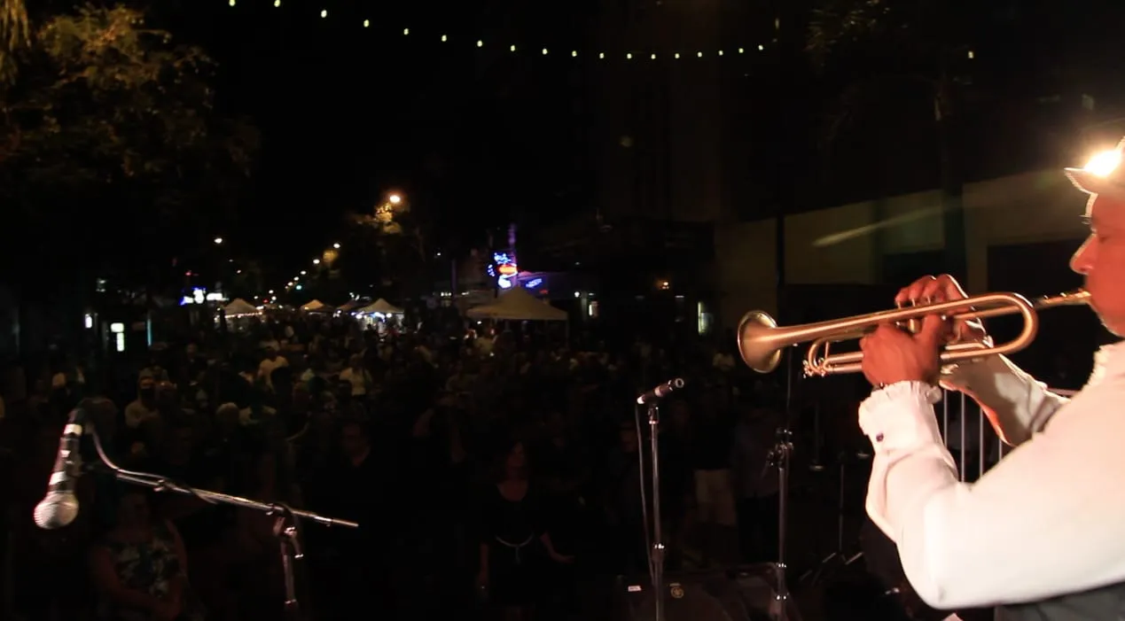 The Duke Ellington Family Jazz Concert — Doug Ellington performing live